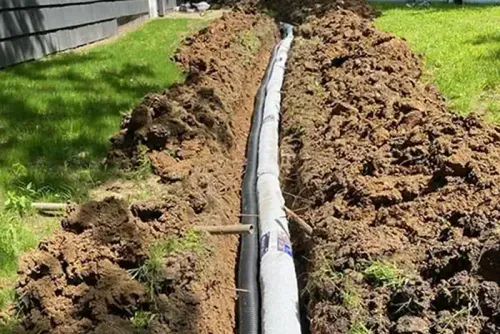 French drain two